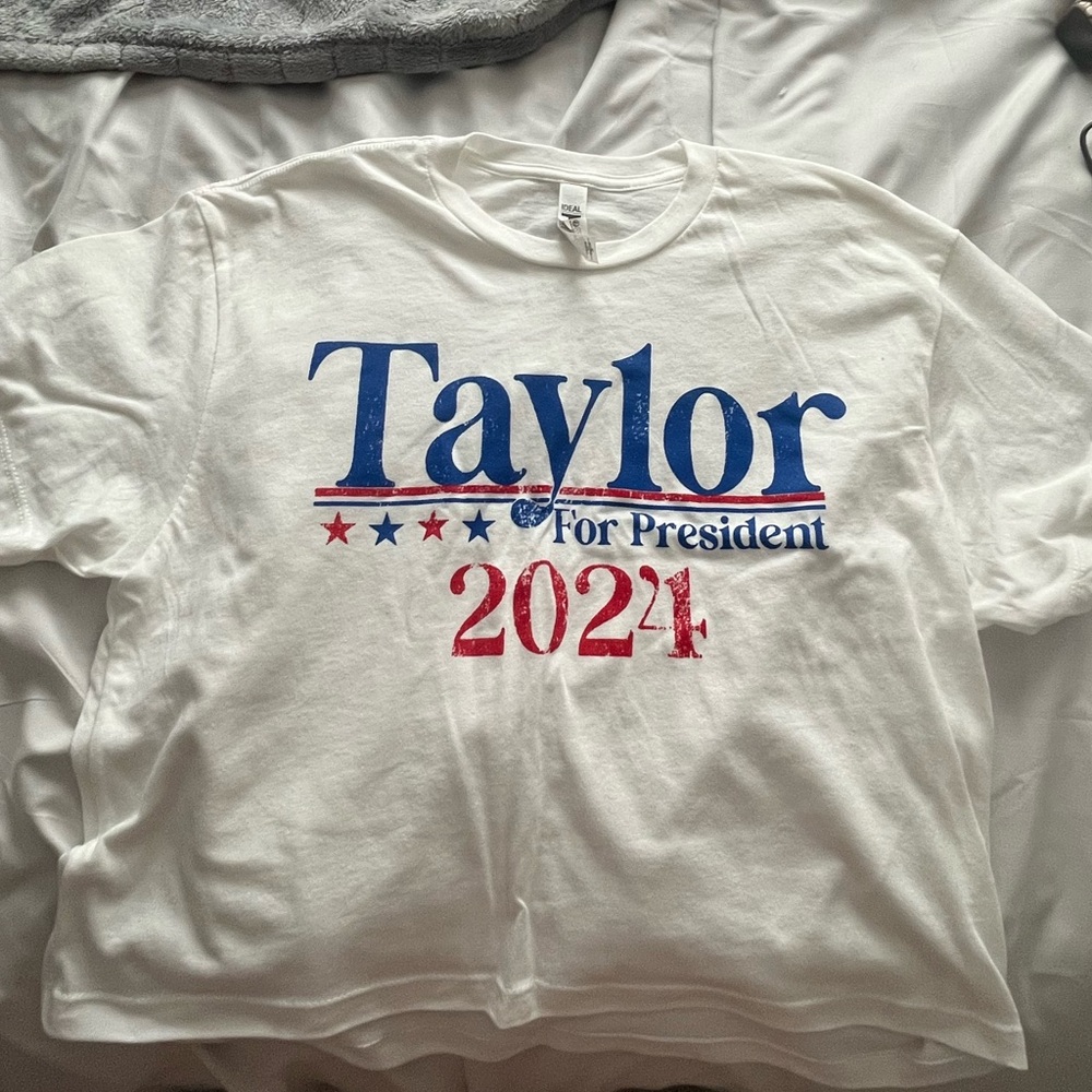 White Graphic Taylor Swift tee